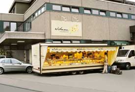 Firmensitz in Waiblingen-Beinstein mit Lagerverkaufsstand,